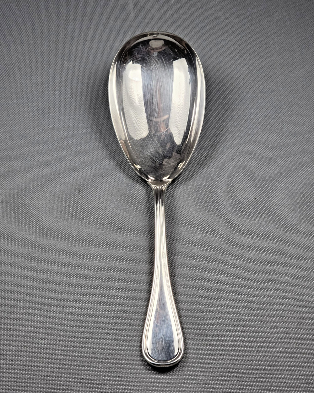 Christofle Albi Silverplate Serving Ladle Rice Potato Spoon France 9.8 in